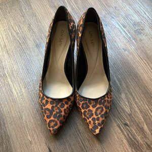 Leopard Print Women's Heels